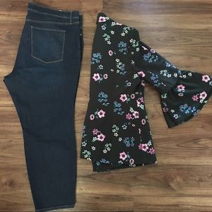Lane Bryant Size 18W Floral Blazer